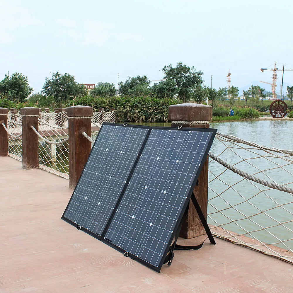 120w Waterproof Monocrystalline Fabric Portable Foldable Blanket 180w 240w 300w Folding Solar Panel-0