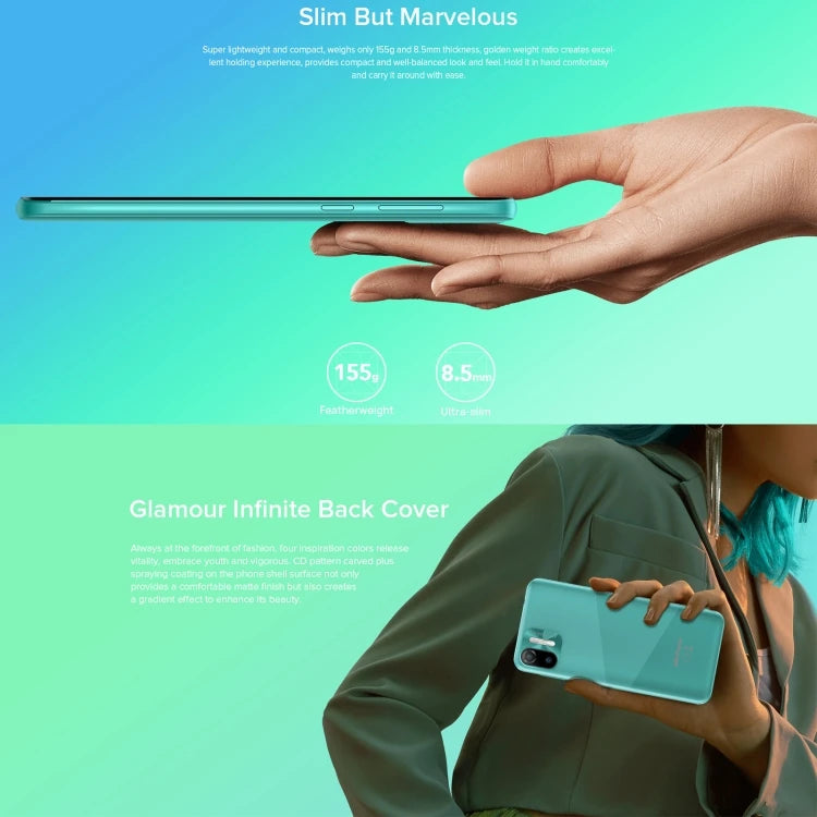 Global Ulefone Note 6P 2GB+32GB 6.1 Inch Mobile Phones 4G Android 11 Smartphones-2