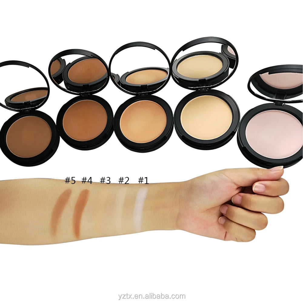 High Quality Long-Lasting Mineral Highlighter and Matte Waterproof Face Powder Concealer Foundation for Cosmetics Use-4