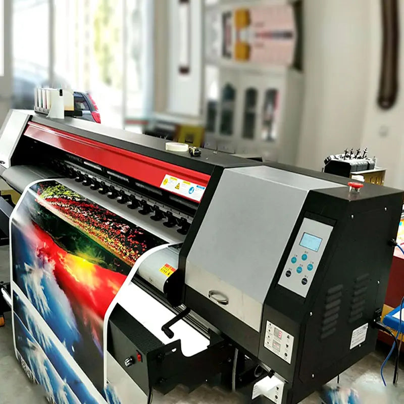 1440Dpi Vinyl Plotter Ecosolvent Xp600 Flex Printing Machine Wide Format 1.6 M-5