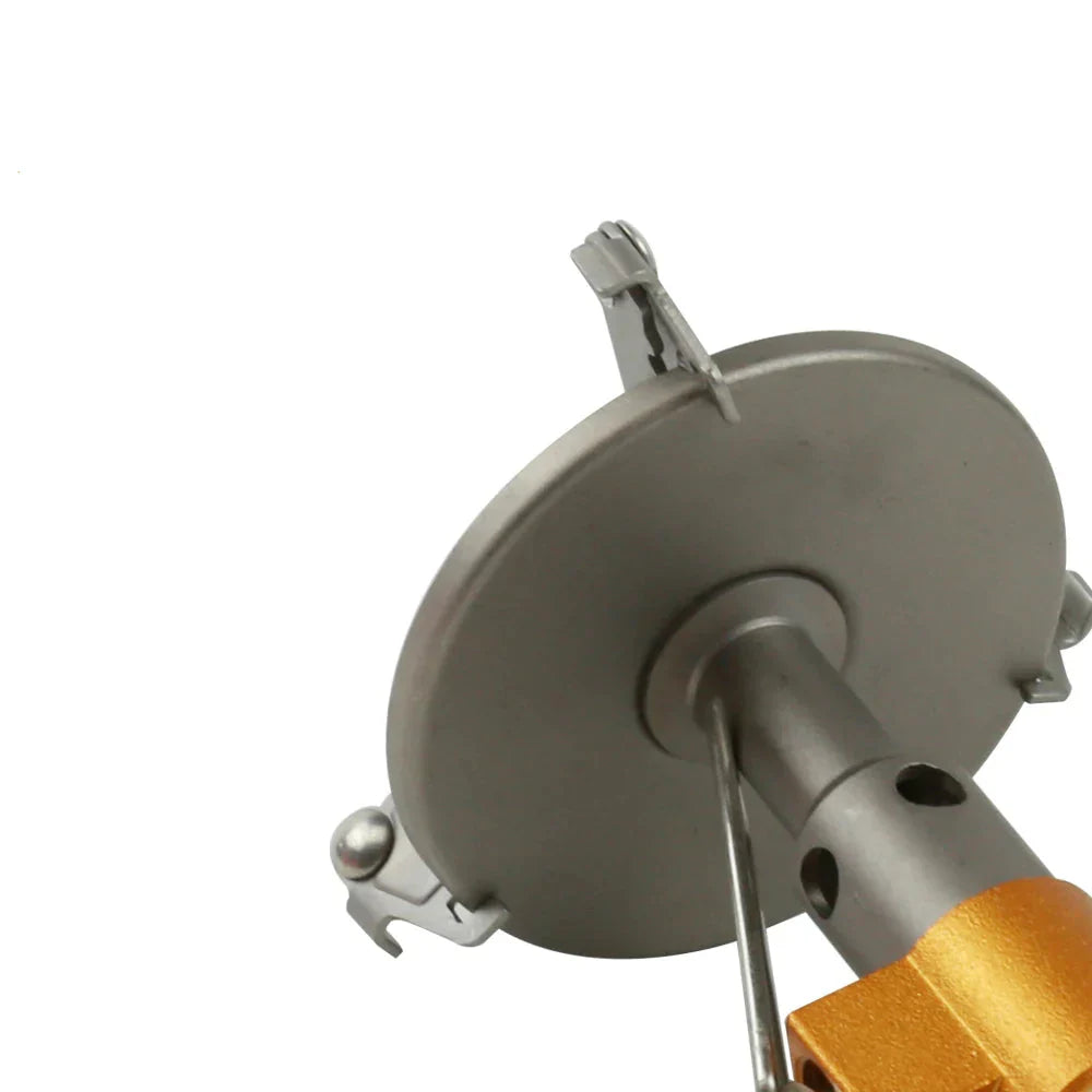 Mini Titanium Camping Stove Silver-4