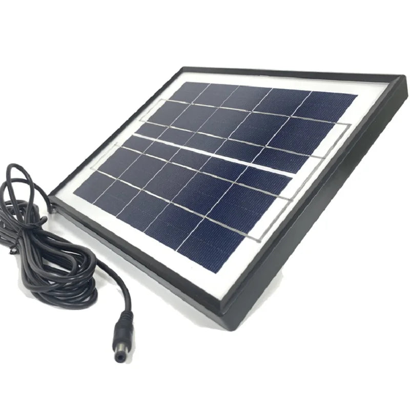 Portable Solar Panel Kit Solar Charging System Solar Lighting System Green Technology Lithium Ion PWM 1W LED Bulb * 2 Pcs 6.4V-2
