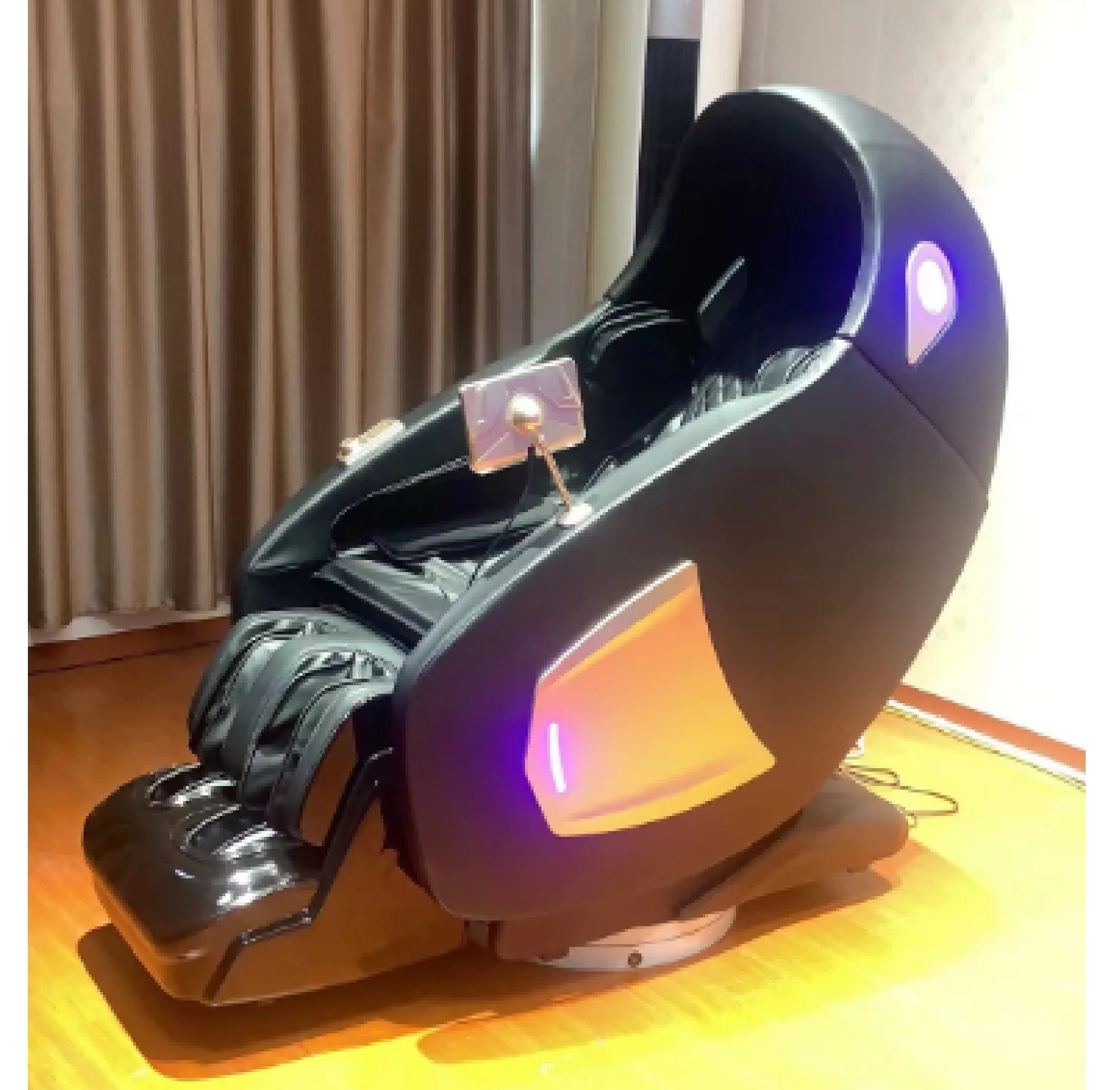 Kisen Wholesale High Quality Luxury Full Body SL Track Zero Gravity Electric Massage Chair for Sale-3