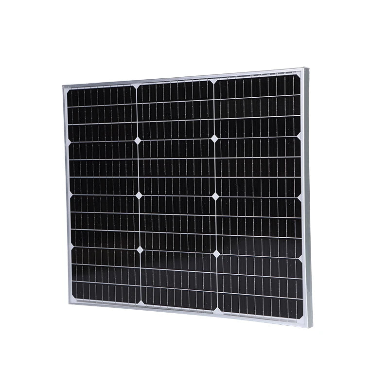 Shenzen 50 Watt Black N-Type Monocrystalline Silicon Solar Panel for Home Use RV Battery China Solar Photovoltaic Panels-1
