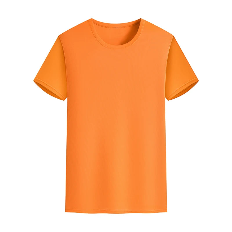 Blank O-Neck Men Cotton Tshirt Polyester Print Customize T-Shirt T Shirts Custom Printing-11