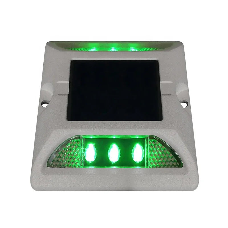 USA Brand Solar Panel with Fast Charge Rate Aluminium cat Eye for Middle of Road for Highway Urban solar Road Stud-5