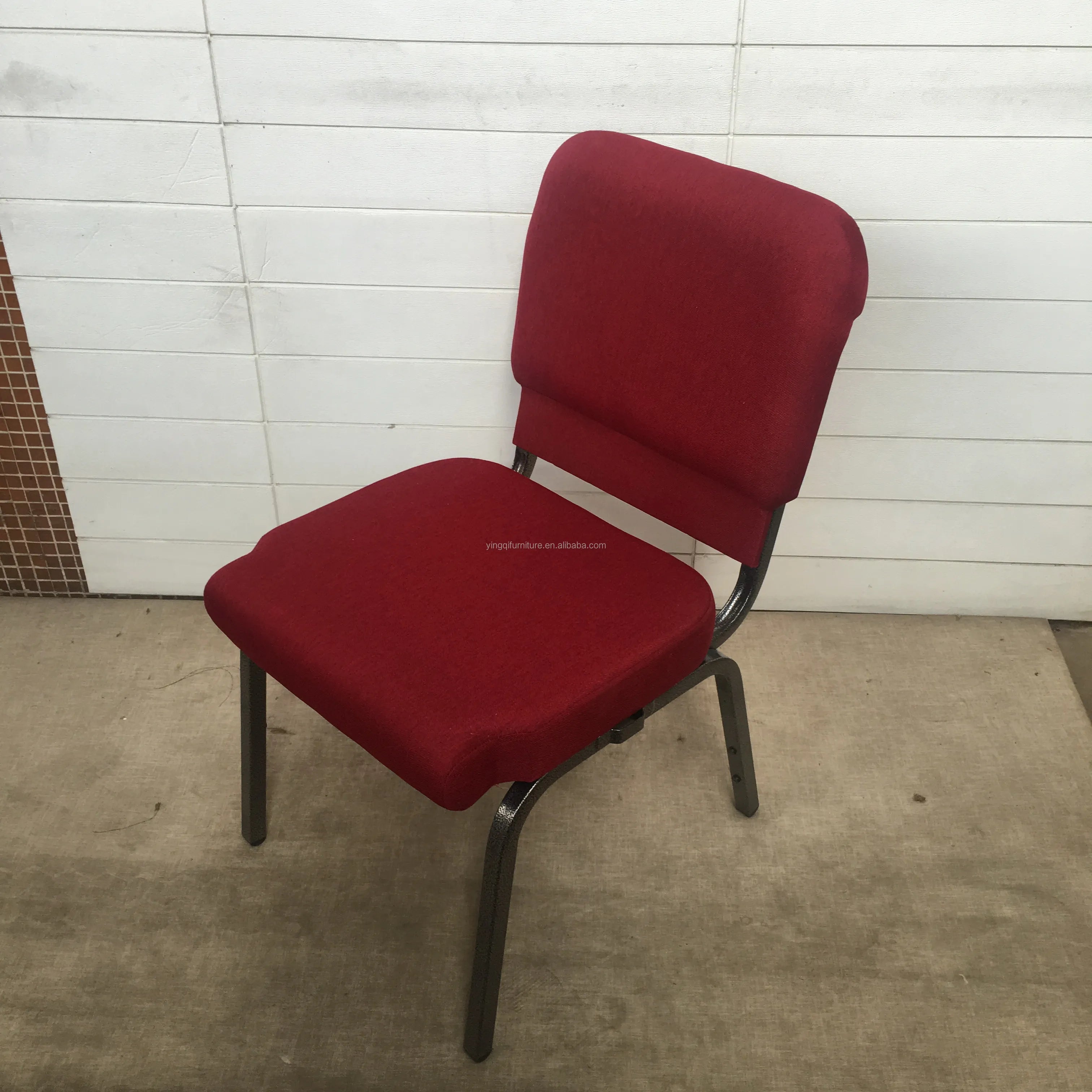 Wholesale Stacking Church Chair with Bookshelf-3