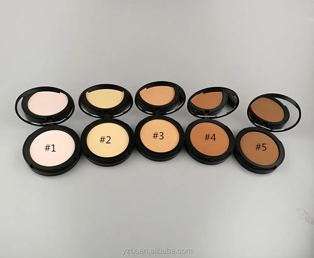 High Quality Long-Lasting Mineral Highlighter and Matte Waterproof Face Powder Concealer Foundation for Cosmetics Use-1