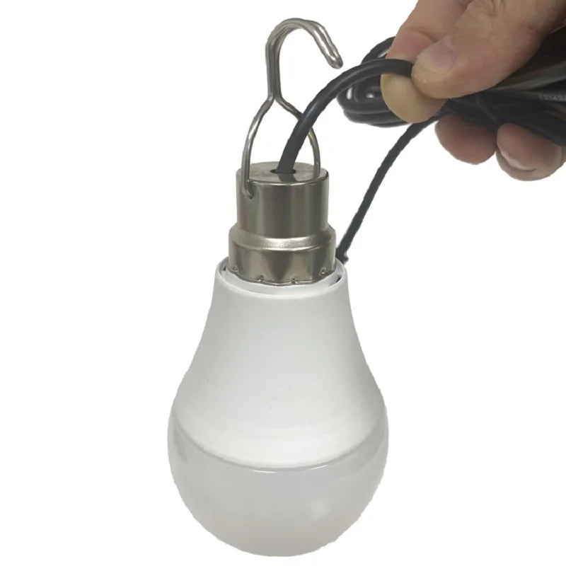 Portable Solar Panel Kit Solar Charging System Solar Lighting System Green Technology Lithium Ion PWM 1W LED Bulb * 2 Pcs 6.4V-5