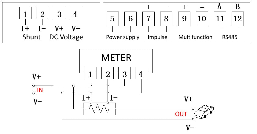 DC Energy Meter Multi Function Smart Meter Wall Mounted TOU TARIFF 4 Time of Use Solar Panel-4