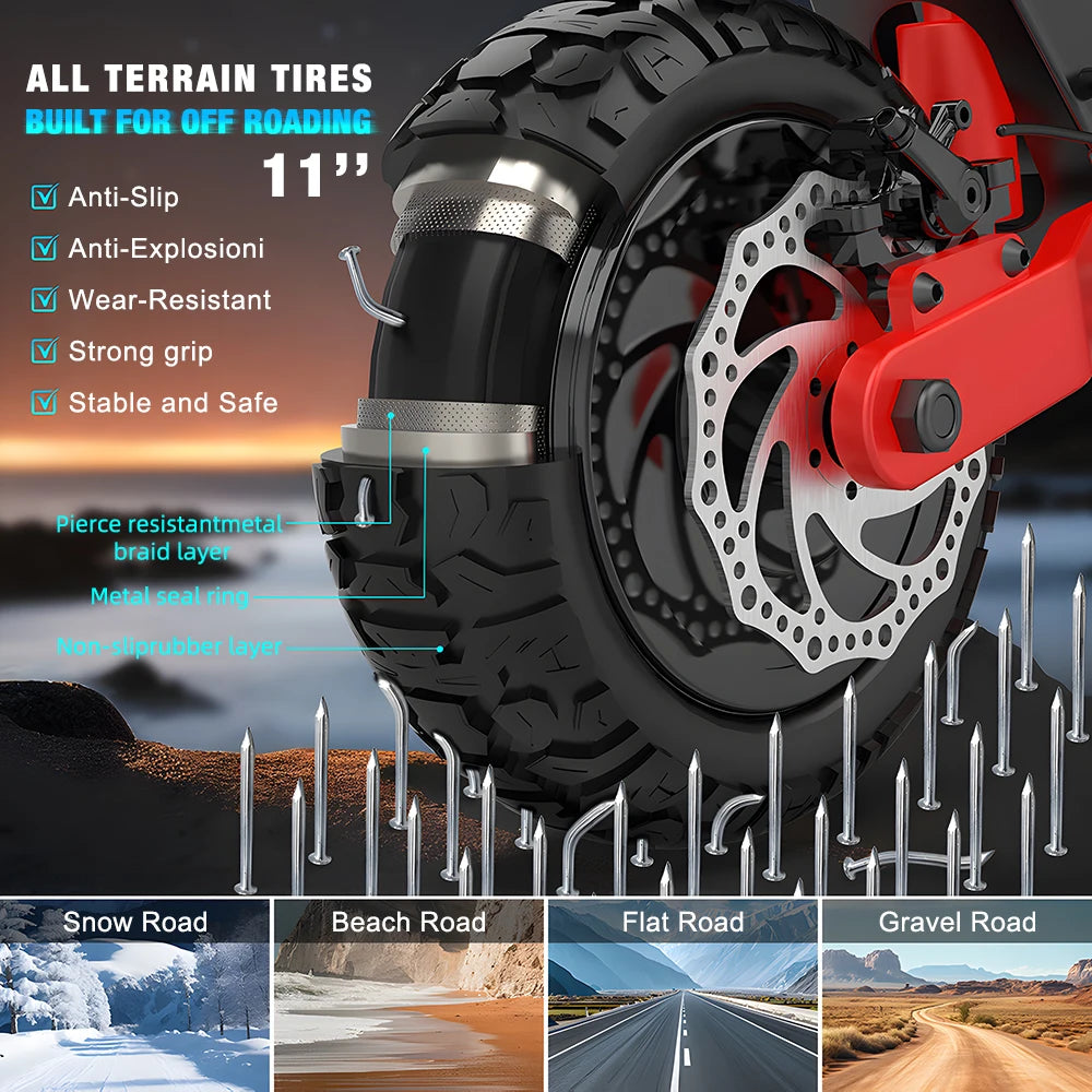 2025 New Off-Road BIG Two Wheel X10 Fast Electric Scooter With Suspension Dual Motors Power 11 Inch Battery-Removable Escooter-5