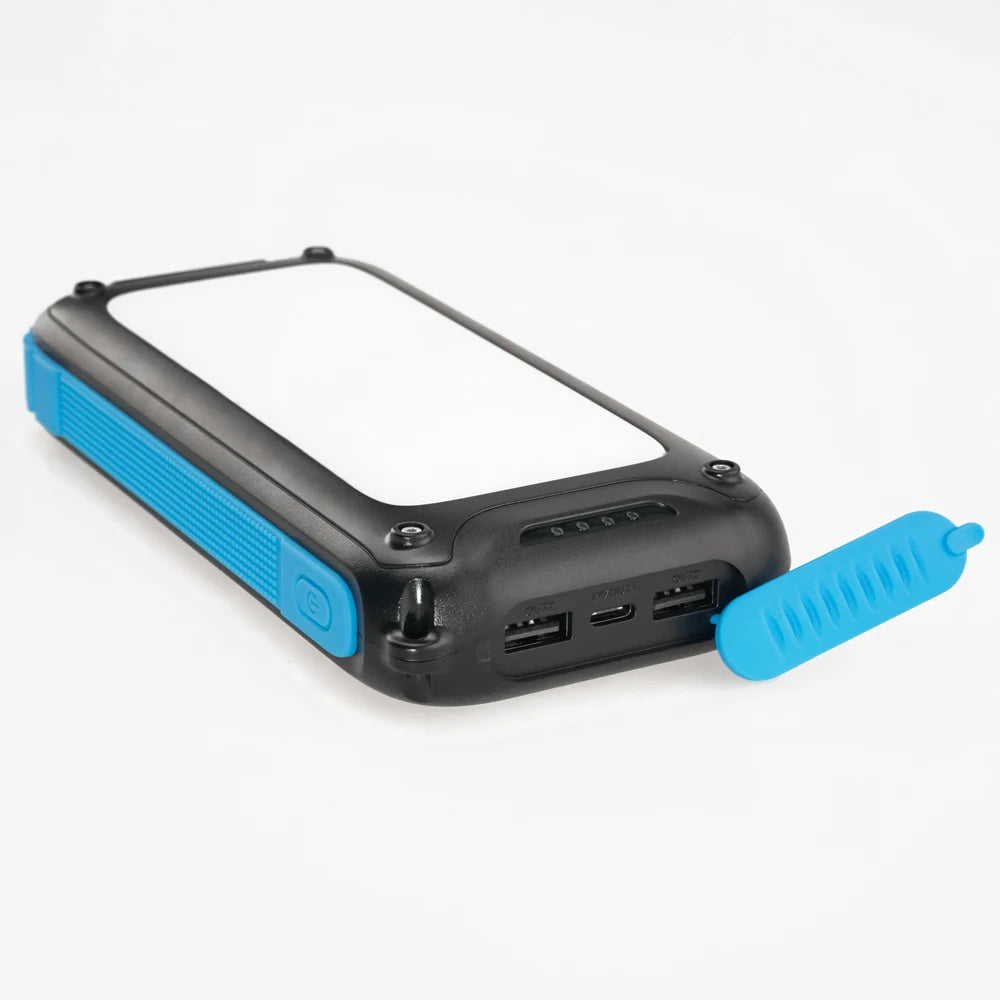 Riapow Factory Wholesale Li-polymer Battery Powerbank 20000mah Solar Charger for Phone Portable Fast Charging Power Bank-1