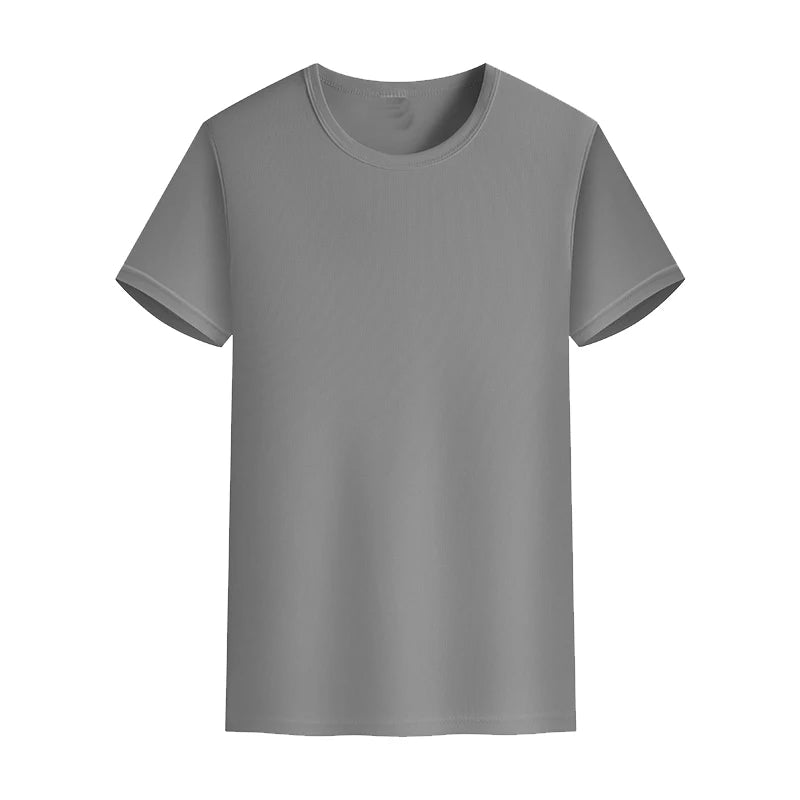 Blank O-Neck Men Cotton Tshirt Polyester Print Customize T-Shirt T Shirts Custom Printing-17