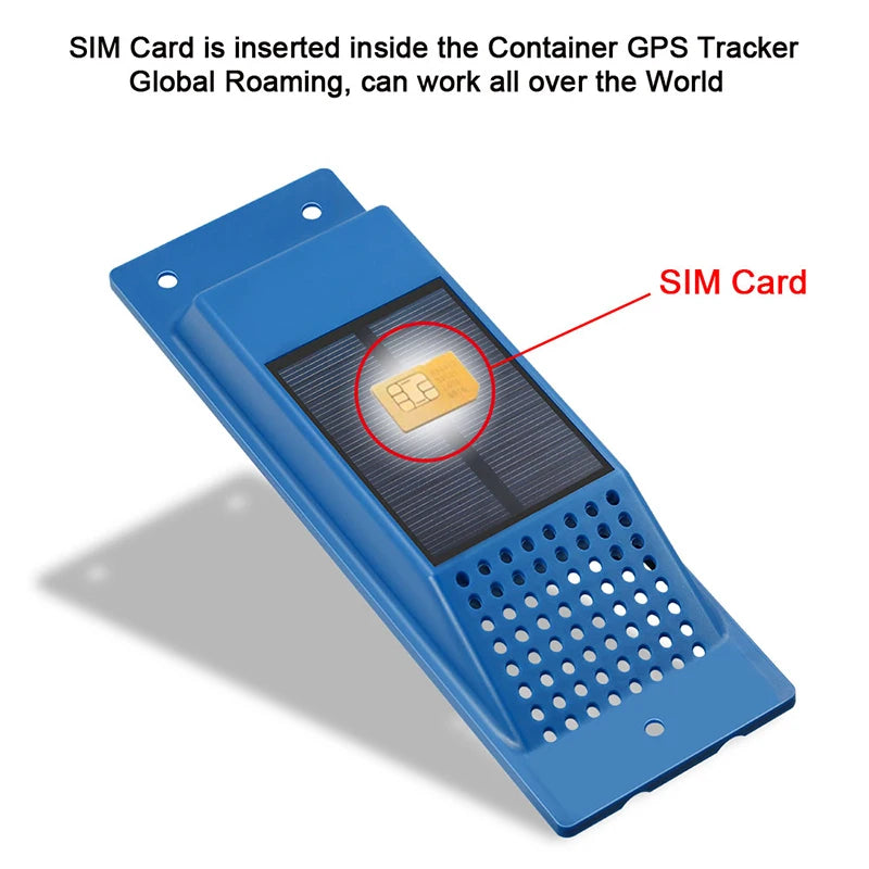 VJOY 4 Year Stand by Solar Panel TK411S Container GPS Tracking System Door Sensor with 4G SIM Container Gps Tracker-3