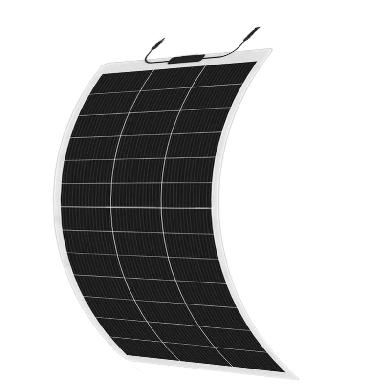 Whole Sale 150W Transparent Flexible Solar Panel 24V Flexible Solar Panel for Car Roof-1