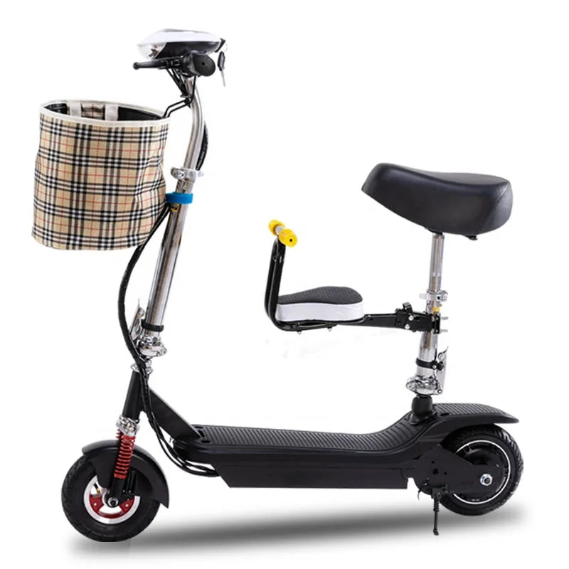 Electric Two-wheel Scooter for Adults & Kids Foldable 36V 250-300W with 20-25km Range-0