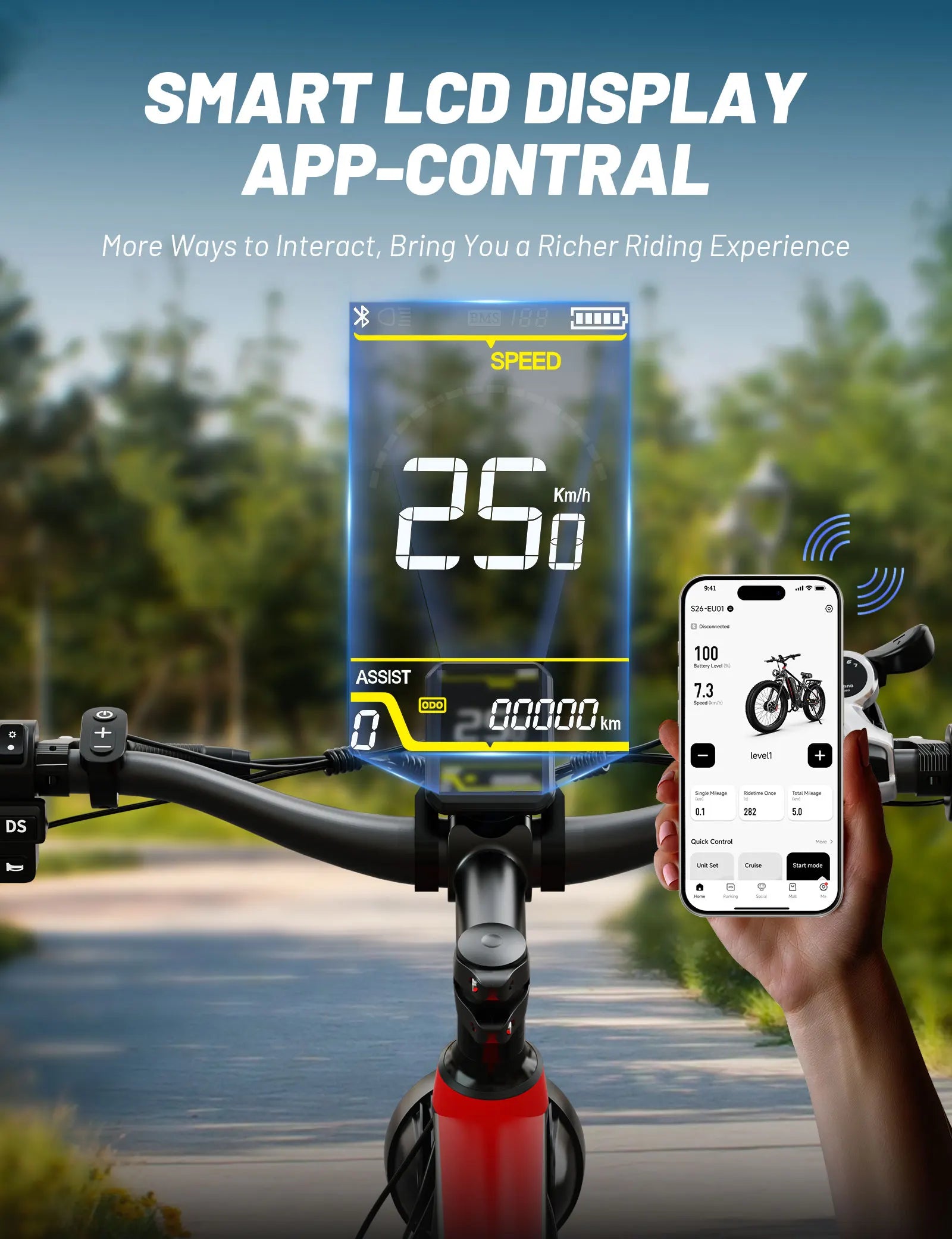 EU Warehouse DUOTTS S26 Dual Motor Electric Bicycle Fat Tire 48V 20AH Battery Ebike All Terrain Mountain Bike-4