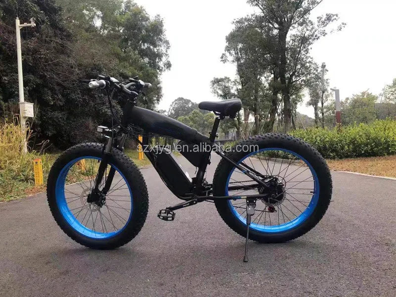 2022 New Arrival EU Warehouse Ebike Electric Bike 1000W 48V Motor Fat Tire Mountain Bike Beach Snow Bicycle for Men MTB Ebik-5