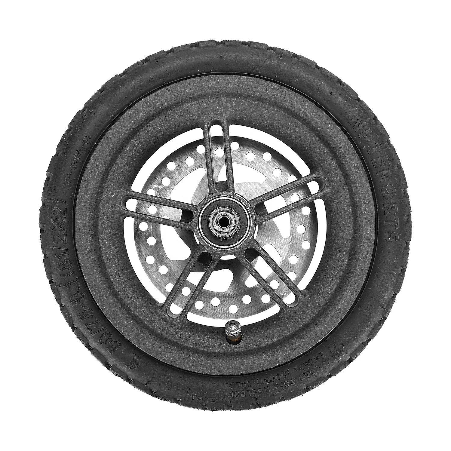 8.5 Inch 50/75-6.1 8 1/2*2 Off-road Rubber Tubeless Tire With Valve for Xiaomi Mijia M365 Pro 1S Electric Scooter Vacuum Tyre-5