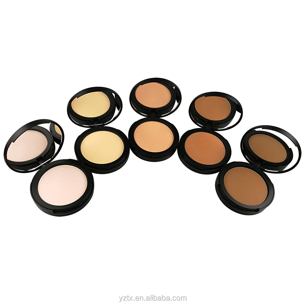 High Quality Long-Lasting Mineral Highlighter and Matte Waterproof Face Powder Concealer Foundation for Cosmetics Use-0