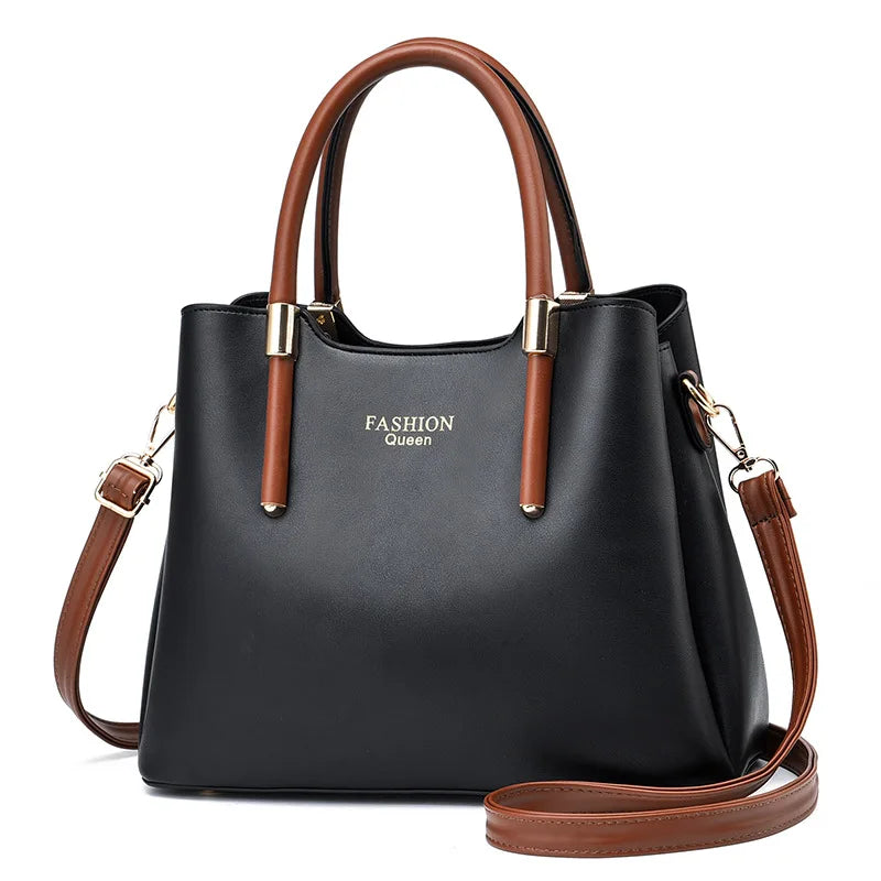 Simple Advanced All-match Commuting Women Hand Bags Handbags Big Shoulder Cross Body Bag-0