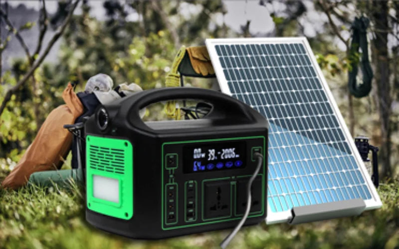 Consumer Electronics 10000mAh Solar Power Bank Station MPPT 100W Portable Ac Power Station 120V Ac Output for Laptop Tablet-3