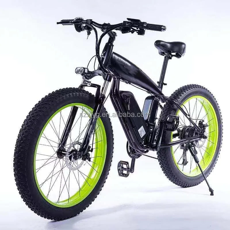 2022 New Arrival EU Warehouse Ebike Electric Bike 1000W 48V Motor Fat Tire Mountain Bike Beach Snow Bicycle for Men MTB Ebik-0