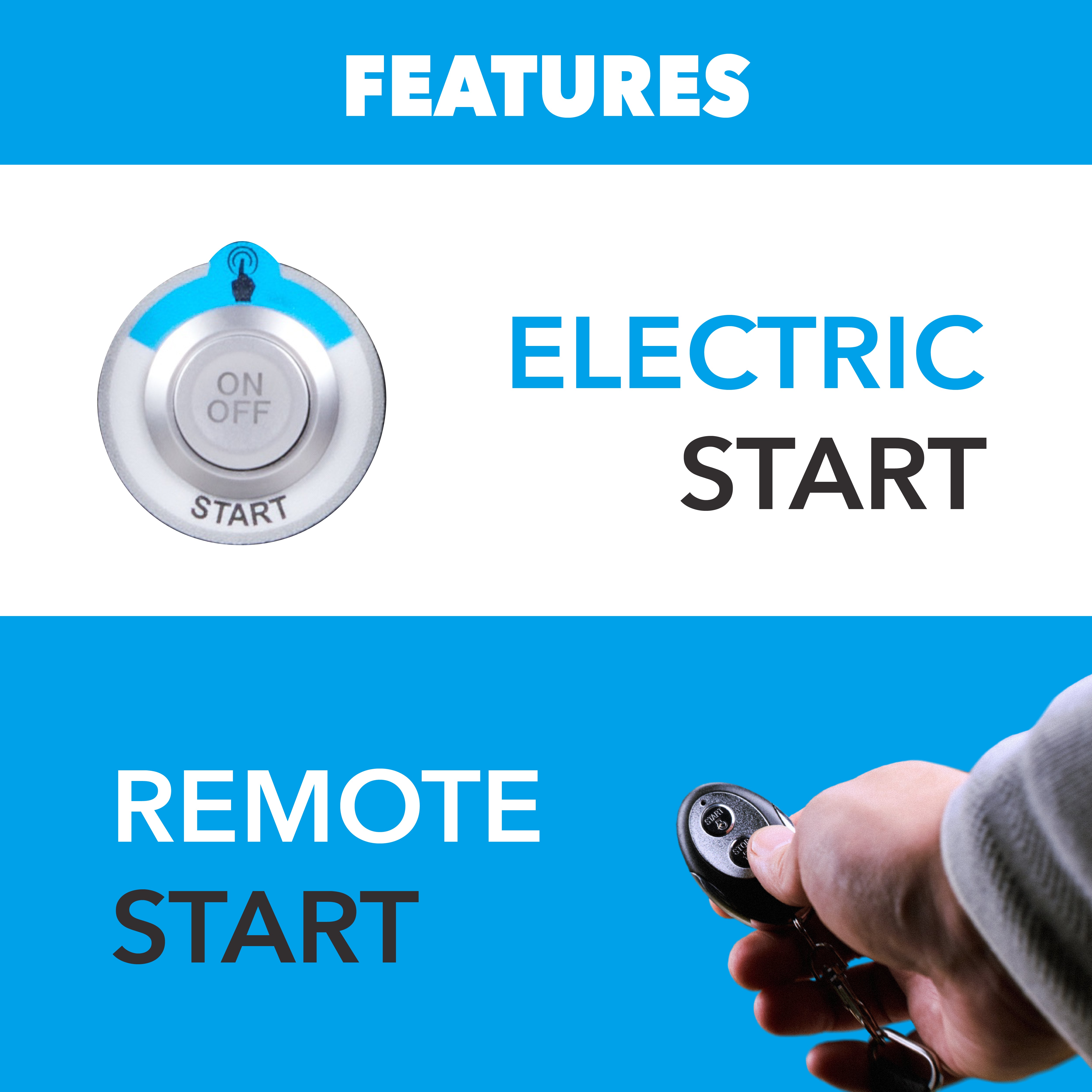 4000W Dual Fuel Inverter Generator with CO Sentry-4