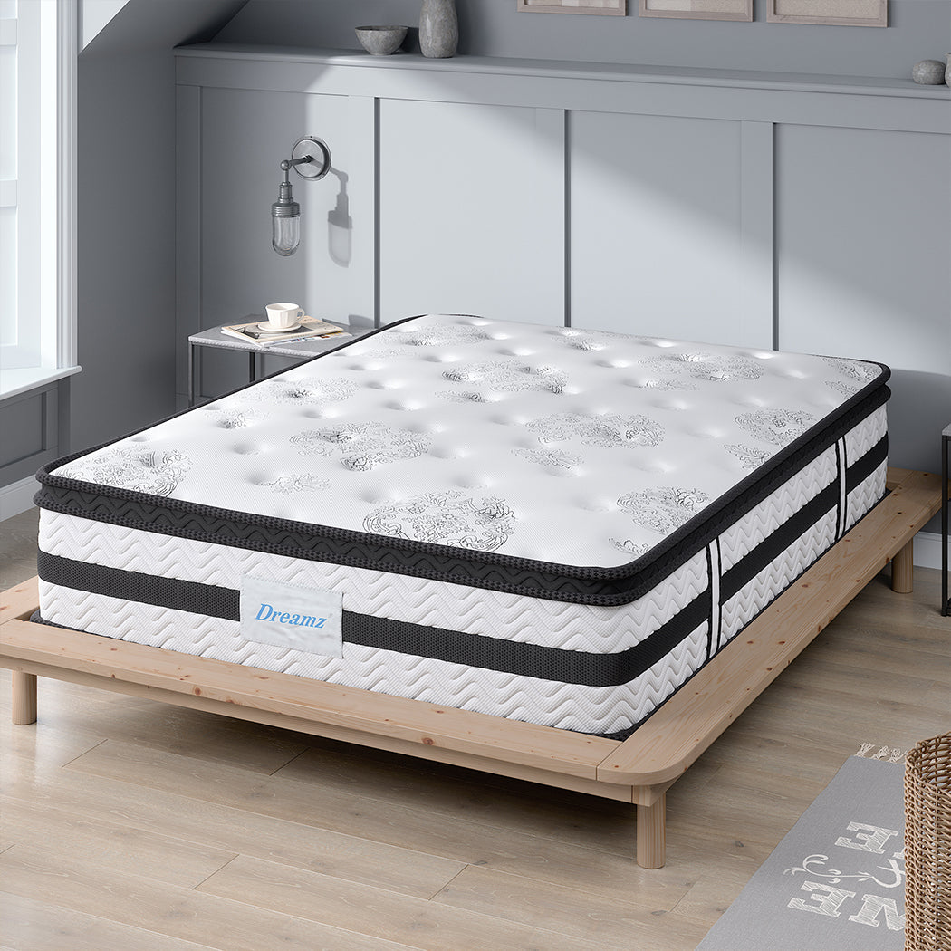 NNEIDS Dreamz Spring Mattress Bed Pocket Egg Double-4