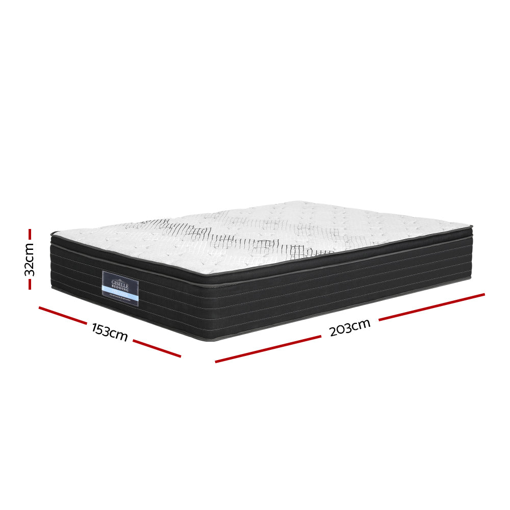 NNEDSZ Bedding 32cm Mattress Extra Firm Queen-1