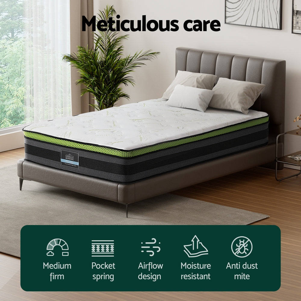 NNEDSZ Giselle Mattress Cool Gel Foam 30cm Single-3