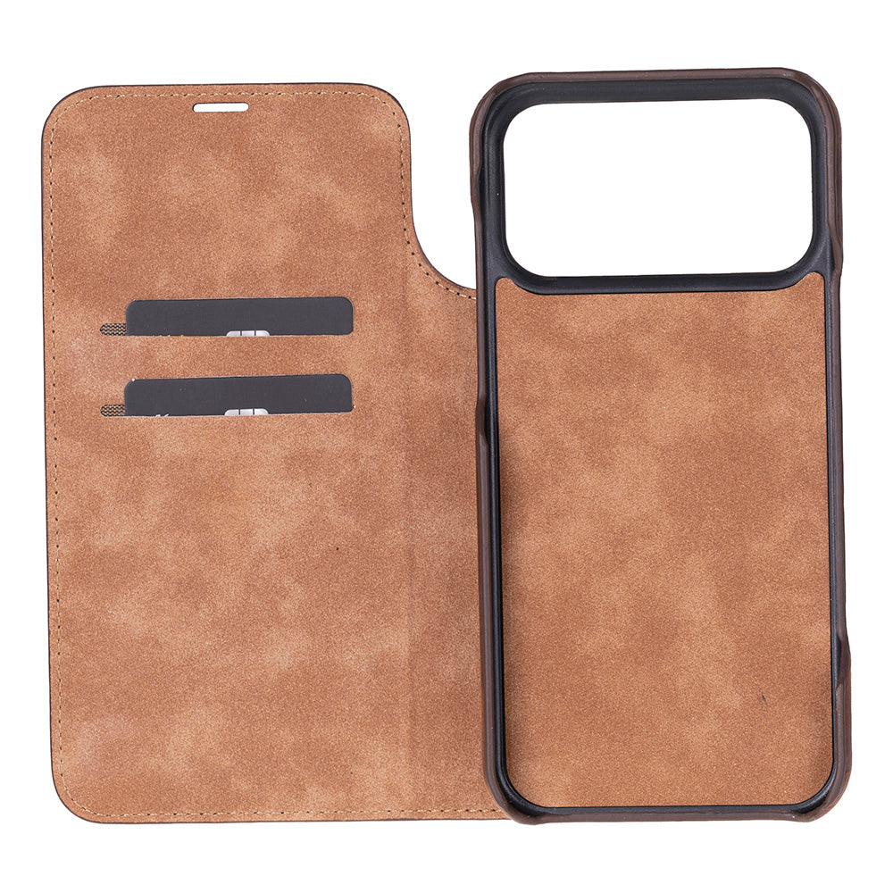 Decatur iPhone 17 Pro Leather Folio Wallet Case-4