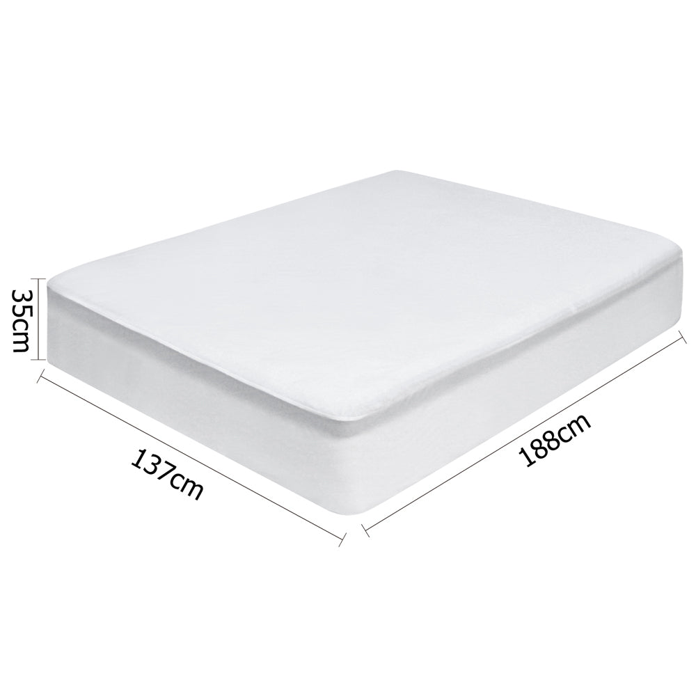 NNEDSZ Bedding Double Size Waterproof Bamboo Mattress Protector-1