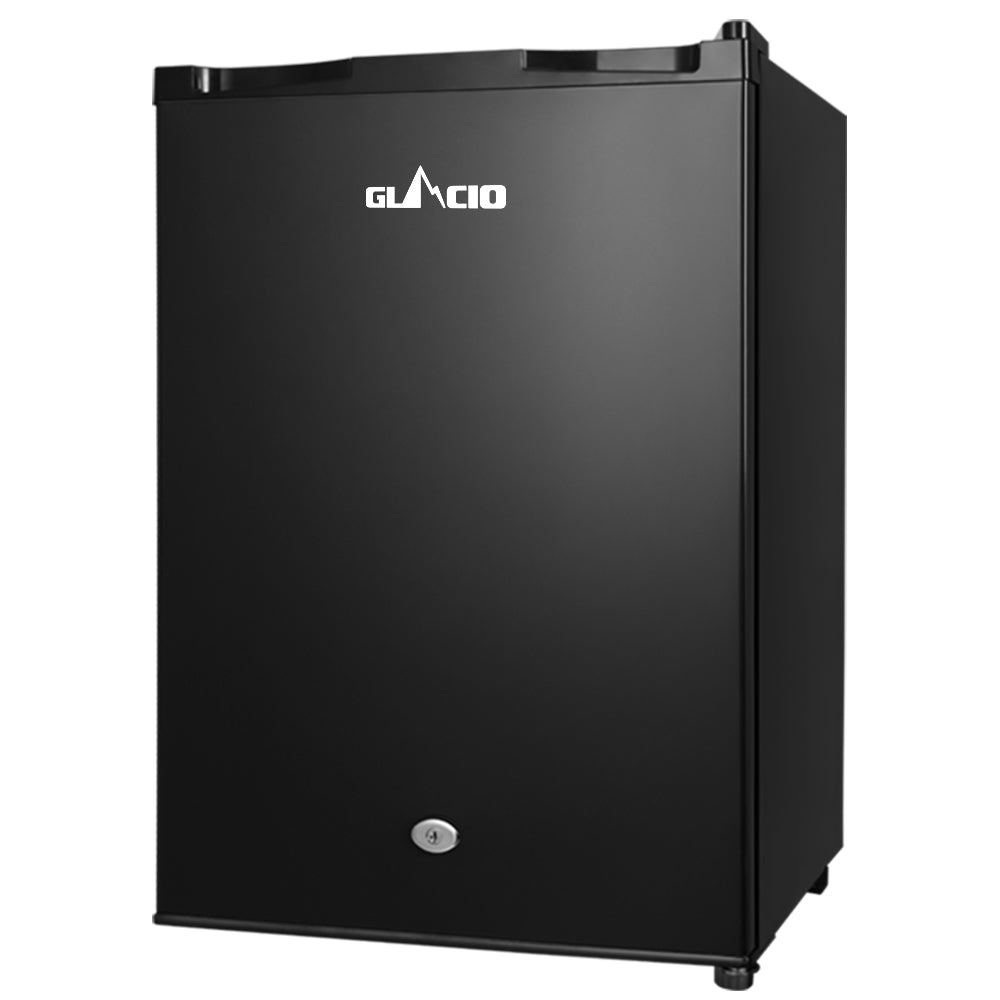 NNEDSZ 80L Portable Fridge Bar Freezer Cooler Upright 12V/24V/240V Caravan 4WD Car Camping Black-0