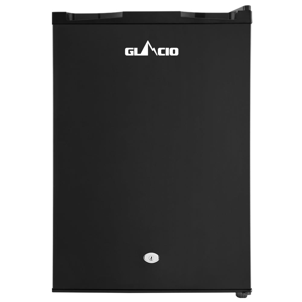 NNEDSZ 80L Portable Fridge Bar Freezer Cooler Upright 12V/24V/240V Caravan 4WD Car Camping Black-2