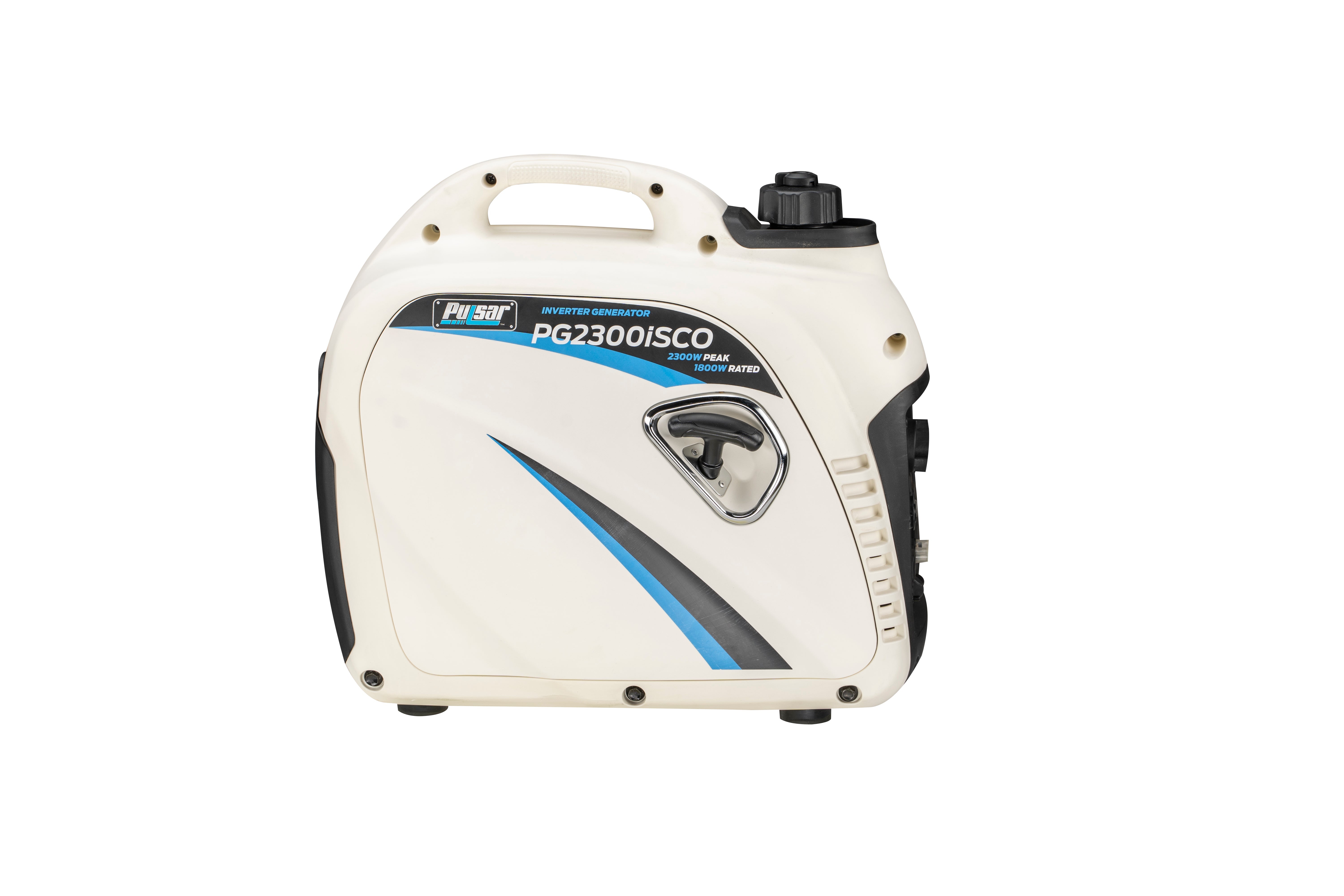 Pulsar 2,300-Watt/1,800-Watt Recoil Start Super Quiet Gasoline Powered Portable Inverter Generator with Advanced CO Shutoff-2