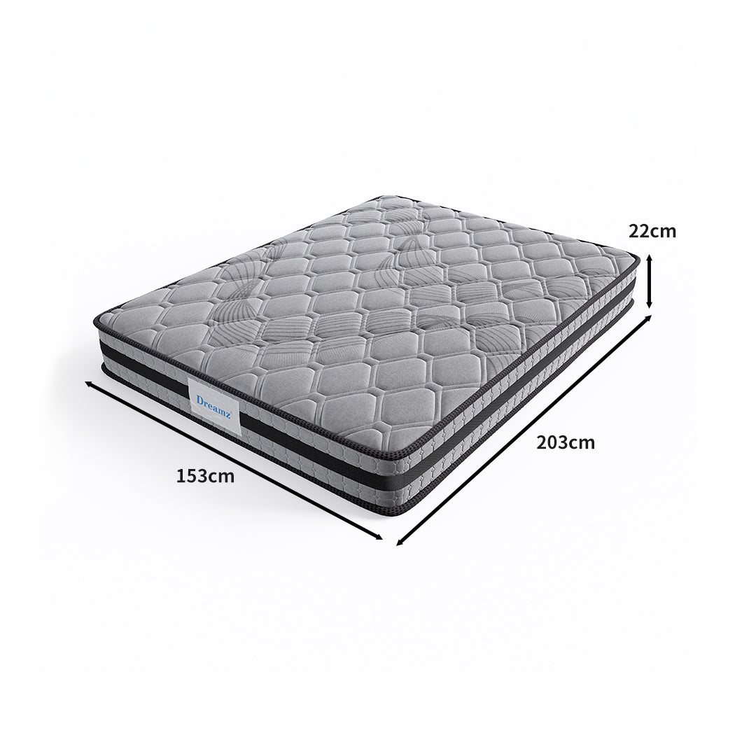 NNEIDS Dreamz Spring Mattress Bed Pocket Egg Queen-1