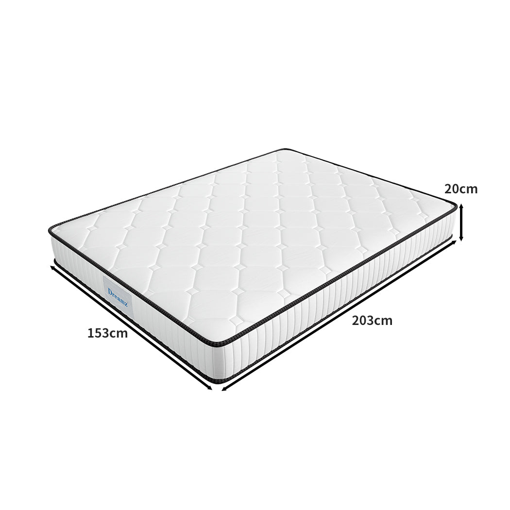 NNEIDS Dreamz Spring Mattress Bed Pocket Tight Queen-1