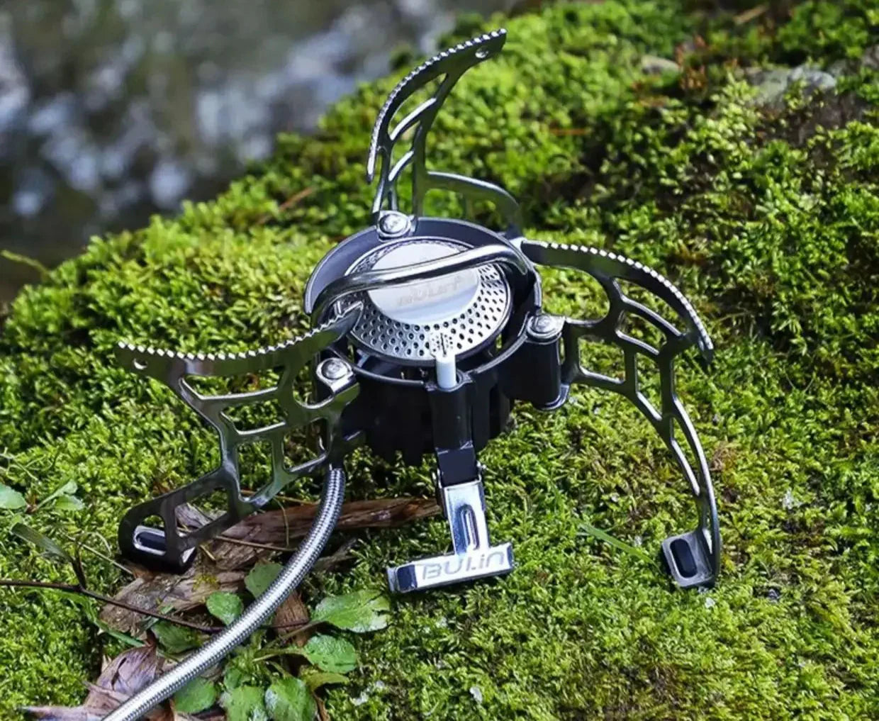 Camping Gas Stove 3500W Silver-2