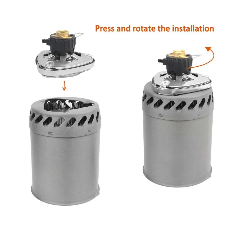 Outdoor Pot Burner Stove System Grey-2