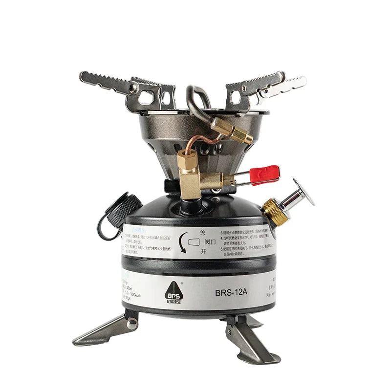 Outdoor Gasoline Camping Stove Black-0