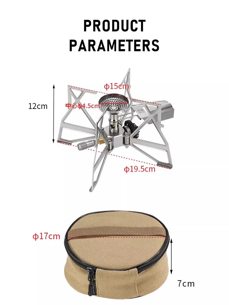 Butterfly Portable Folding Gas Stove Silver-1