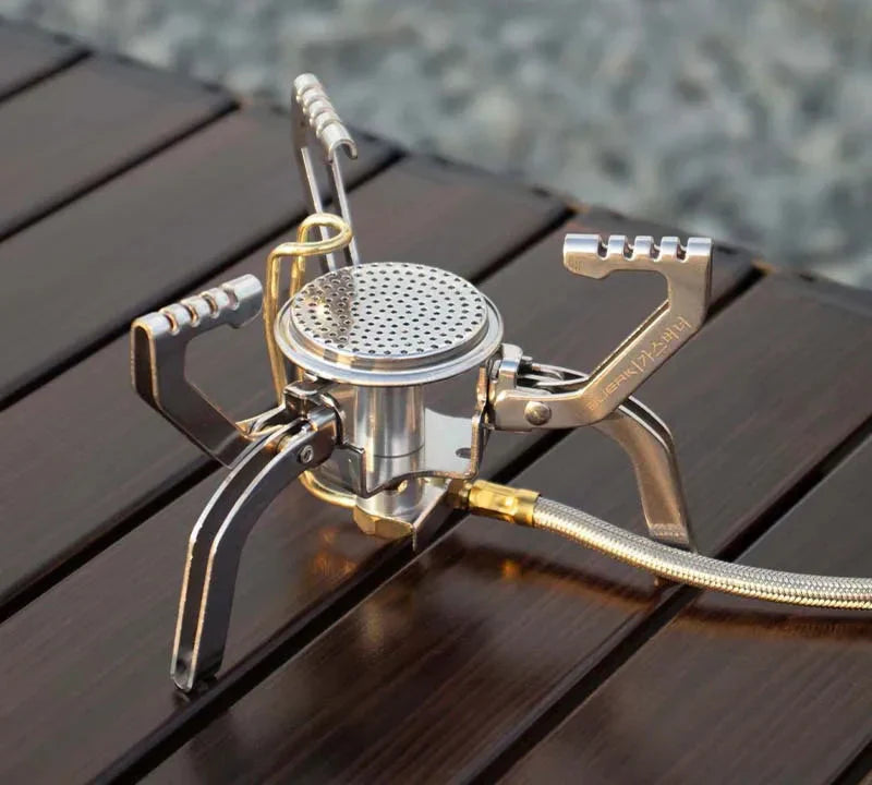 4800W Windproof Pocket Stove Silver-1