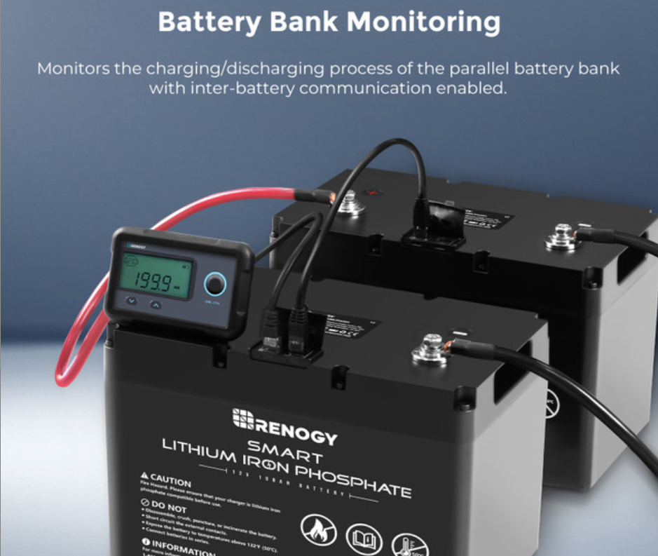 Monitoring Screen for Smart Lithium Battery Series-3
