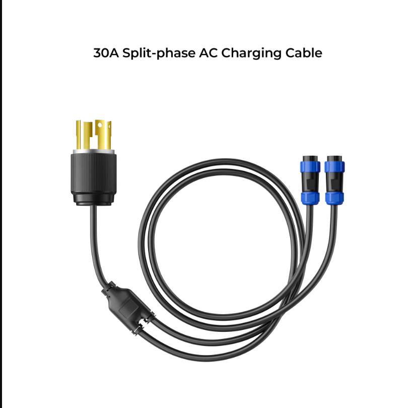 30A AC Charging Cable for AC300/EP500 Pro-0