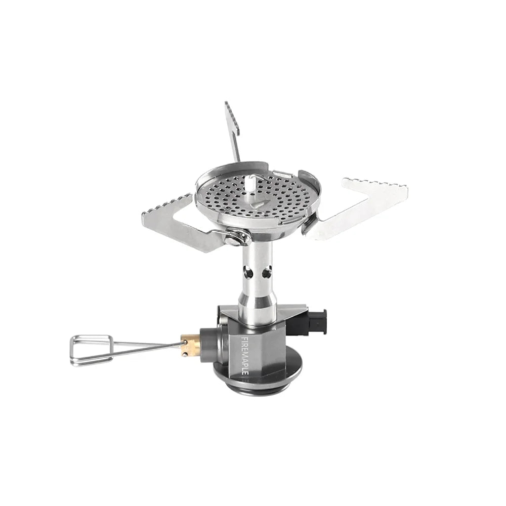 Pressure-Regulator Propane Camping Stove Silver-0