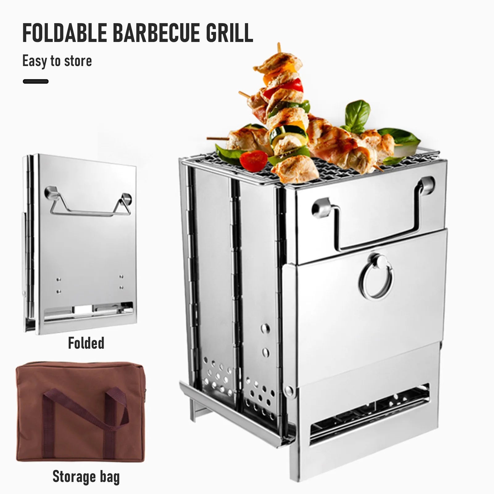 Wood Stove Stainless Steel-2