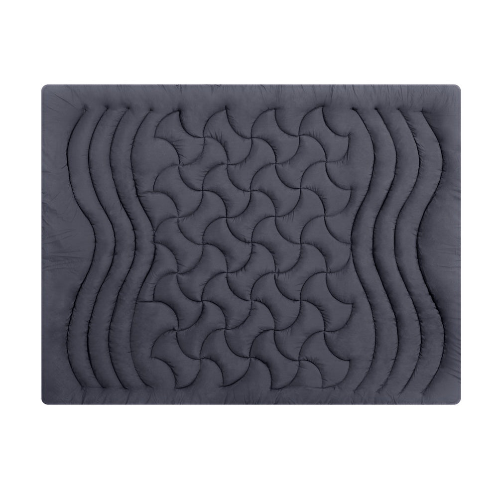 NNEDSZ Bedding Mattress Topper Pillowtop 3-Zone King-2