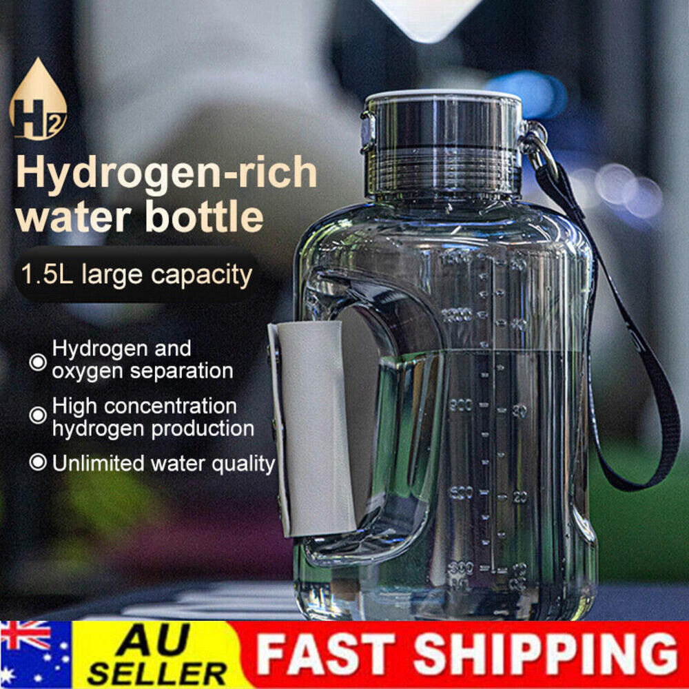 NNEDSZ Random Color Hydrogen Water Bottle 1.5L Hydrogen Rich Portable Rich Hydrogen Water Generator-0