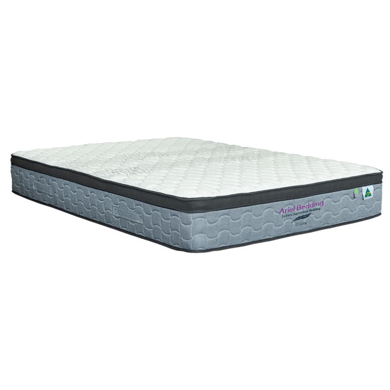 NNEDSZ Ariel Vitality Mattress - 5 Zoned Pocket Spring Mattress - Medium/Firm - KING SINGLE-1